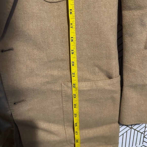 Timeless Camel Wool-Blend Coat | Classic Fit - Picture 8 of 8